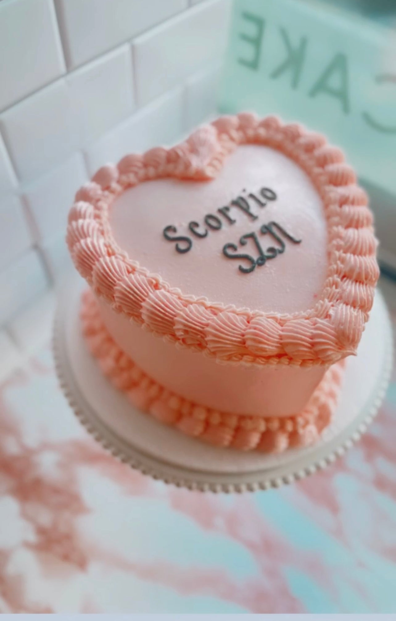 Custom 2-Layer cake
