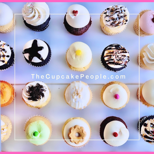 Variety cupcake flavors